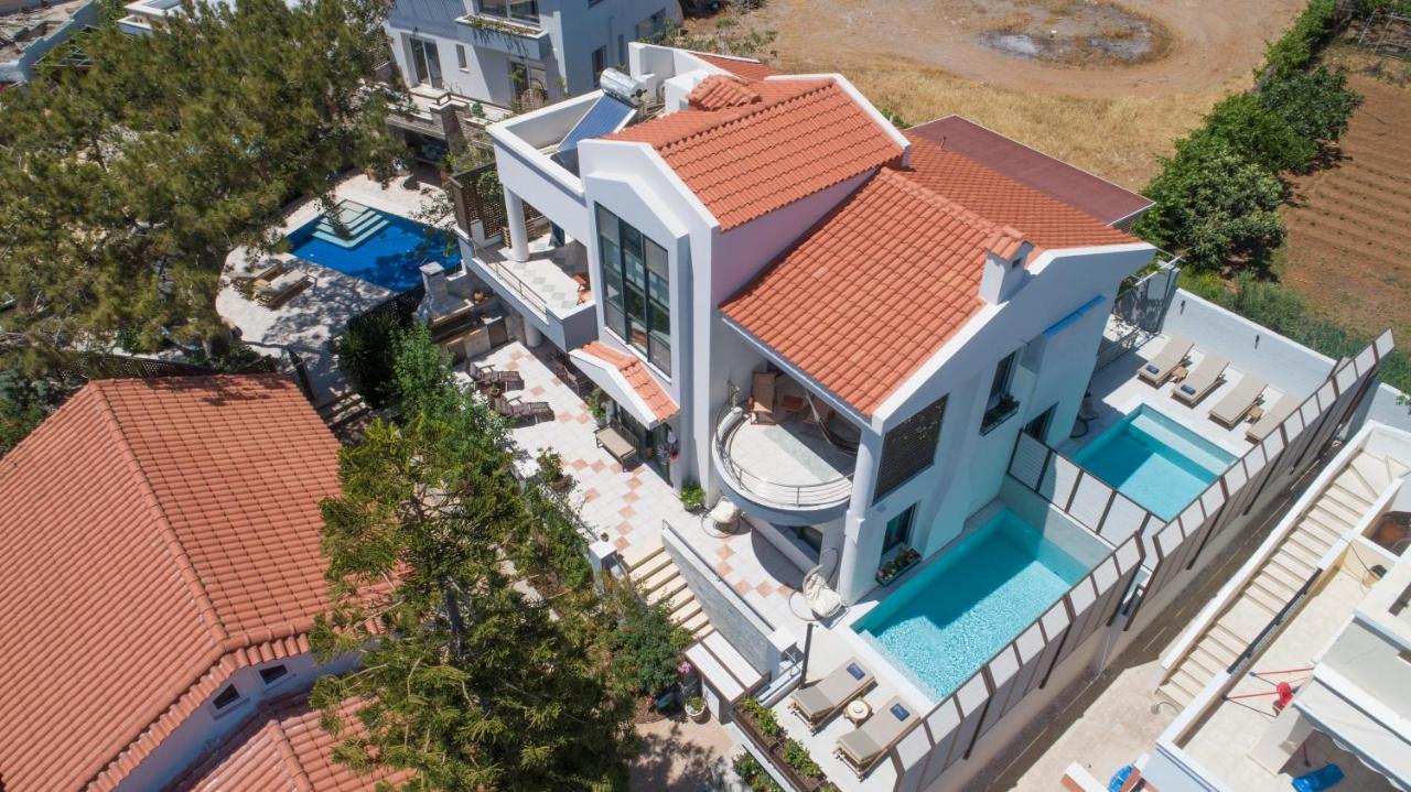 Paradisos Luxury Villas Next To Beach Koutsouras ภายนอก รูปภาพ