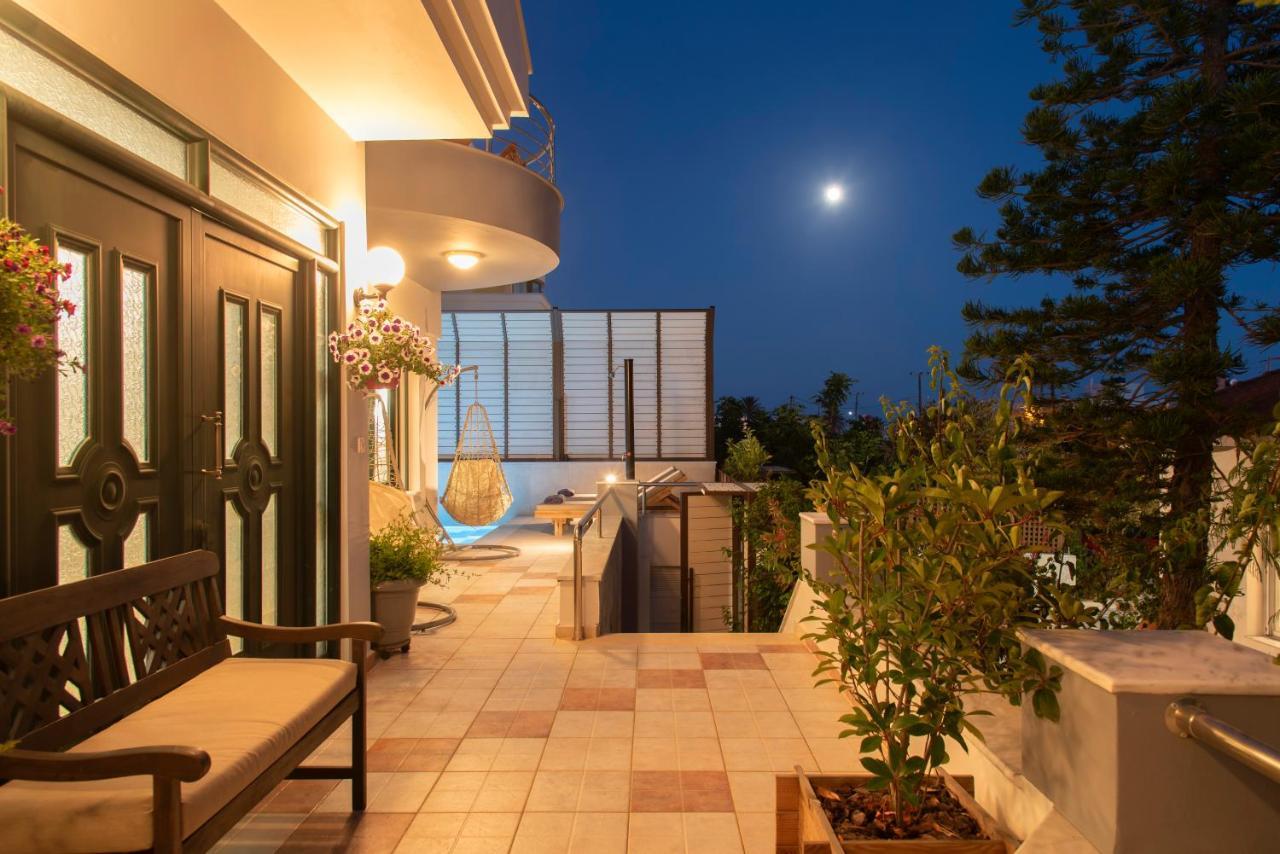 Paradisos Luxury Villas Next To Beach Koutsouras ภายนอก รูปภาพ