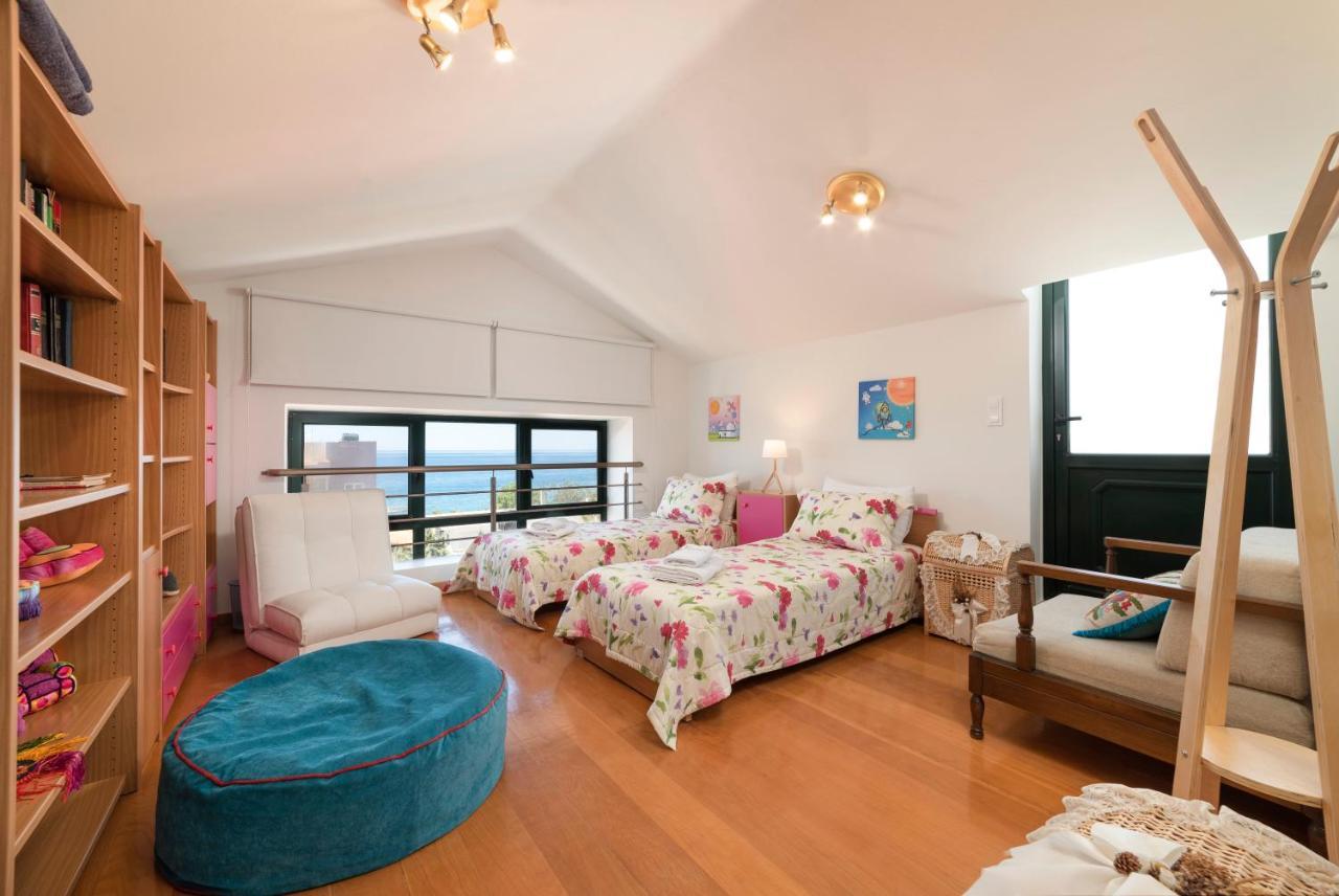 Paradisos Luxury Villas Next To Beach Koutsouras ภายนอก รูปภาพ