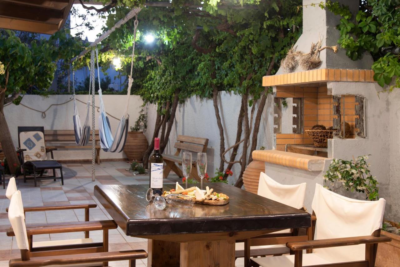 Paradisos Luxury Villas Next To Beach Koutsouras ภายนอก รูปภาพ