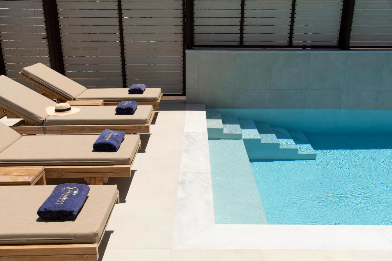 Paradisos Luxury Villas Next To Beach Koutsouras ภายนอก รูปภาพ