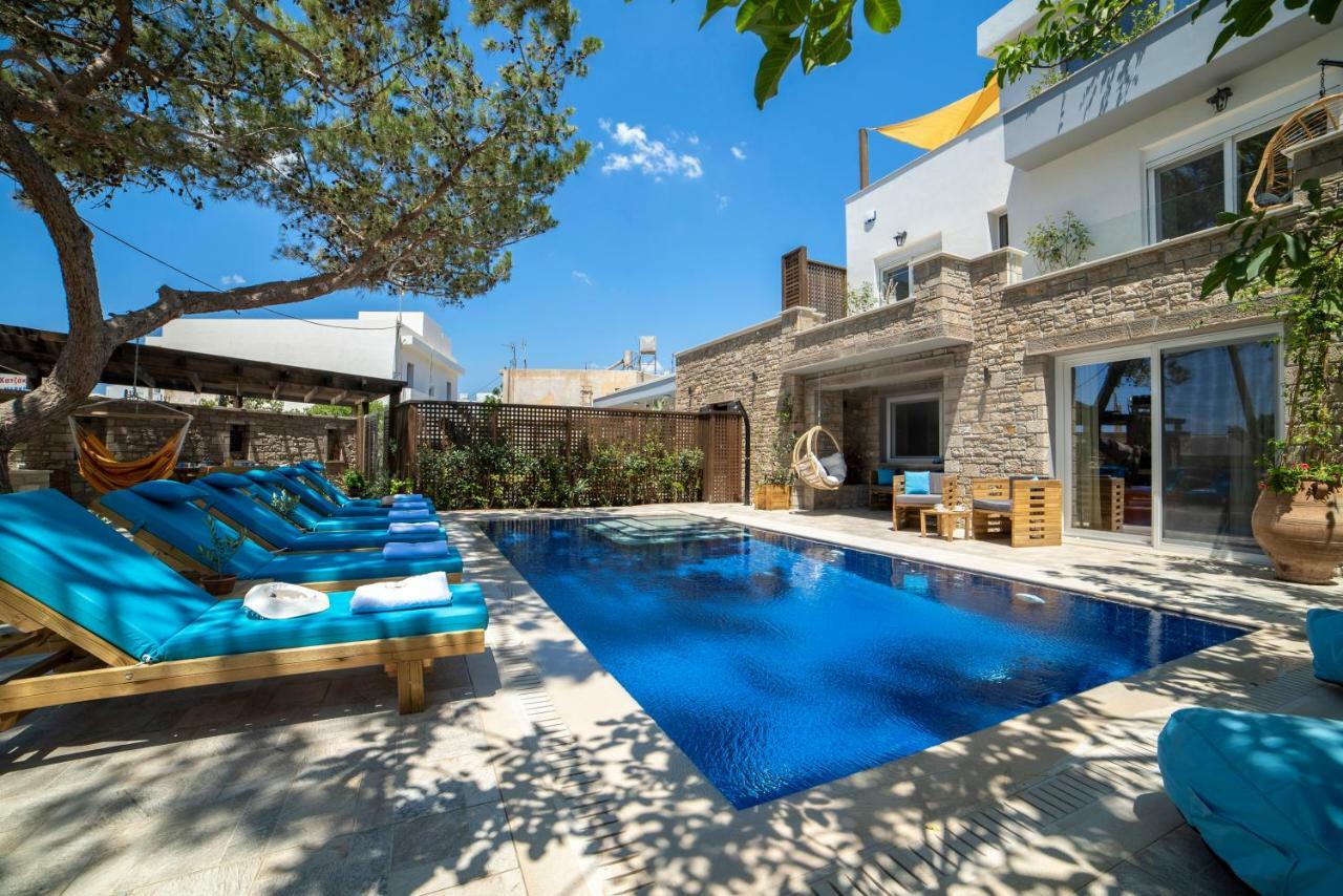 Paradisos Luxury Villas Next To Beach Koutsouras ภายนอก รูปภาพ